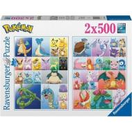 Pokémon - Puzzle 2 x 500 pezzi (12000229)