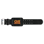 Ozzy Osbourne: Logo Leather Wrist Strap