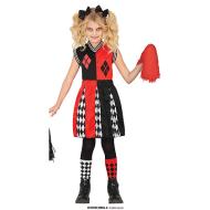 Cheerleader Arlecchina Bambini 3 - 4 Anni (78236)