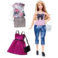 Barbie Fashionistas curvy con abiti (DTF00)