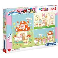 Puzzle 3x48 Hello Kitty (25246)