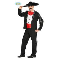 Costume Uomo Mariachi Messicano Taglia M (88246)