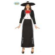 Costume Donna Mariachi Messicana Taglia M (88248)