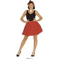 Costume Pin Up Rosso Donna Adulta Taglia L 42-44 (84253)