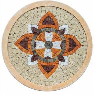 Mosaibox - Mandala / Medallon Diam 20 cm N. 6 (MSB-SOLE)