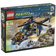 LEGO Agents - Elicottero e unità antiaerea (8971)