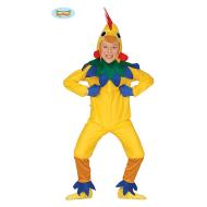 Costume Gallo Galletto Pulcino Bambino Taglia 3-4 Anni (83288)