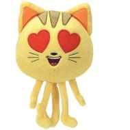 Emoji 20 cm Cat Heart Eye occhi cuore gatto