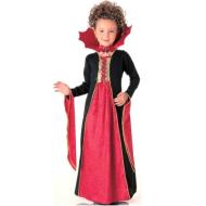 Costume Vampira Gotica Rossa Bambini 3-4 anni (881029-S)