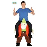 Costume Let Me Go Gnomo Uomo Donna Taglia L (88297)