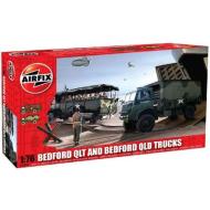 Airfix: Bedford QLD/QLT Trucks Series 3 Military Vehicles (Aereo In Plastica)