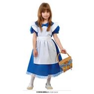 Costume Bambina Azzurra 3-4 Anni (77316)