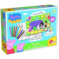Peppa Pig Puzzle da colorare (43231)