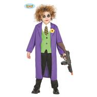 Costume Assassino Pazzo Clown Psicopatico Bambino Taglia 10-12 Anni (87324)