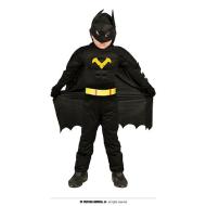 Costume Eroe Nero Bambino 14-16 Anni (77329)