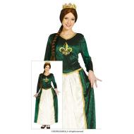 Costume Regina Medievale Adulto Xl 44 - 46 (86335)