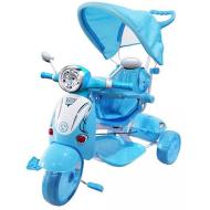 Triciclo Vespa Trico Special Azzurro Con Cappottina