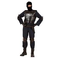 Costume Adulto Swat polizia corpi speciali XL