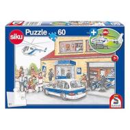 Puzzle - Elicottero Della Polizia, 60 Pezzi, Con A