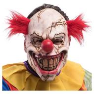 Maschera clown horror crepato