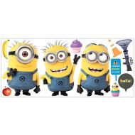 Minions - Adesivo Da Parete Gigante 45x100 cm