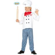 Costume Chef Cuoco Bambino Taglia 7-9 Anni (83363)