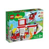 Caserma dei Pompieri ed elicottero - Lego Duplo Town (10970)