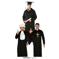 Costume Uomo Studente Prete Giudice Taglia L (80371)