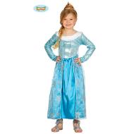 Costume Principessa Del Ghiaccio Bambina Taglia 5-6 Anni (83389)