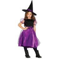 Strega Viola Bambino Taglia 3-4 Anni (78392)