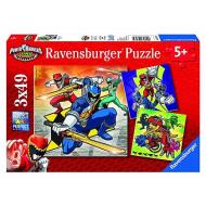 Puzzle Power Rangers 3 X 49 (09393)