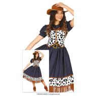 Costume Cowgirl Adulto 44 - 46  (Xl) (86394)