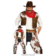 Costume Cowboy Adulto Xxl 56-58 (86396)