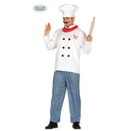 Costume Uomo Chef Cuoco Taglia L (84400)