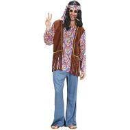 Costume Adulto uomo hippy S