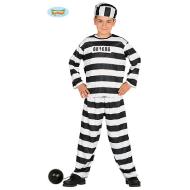 Costume Carcerato Prigioniero Bambino 10-12 Anni (78403)