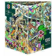Puzzle 1000 Pezzi Triangolare - Dinosauri