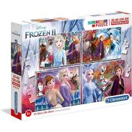4 Puzzle Progressive Frozen 2. 20 - 60 - 100 - 180 pezzi (21411)
