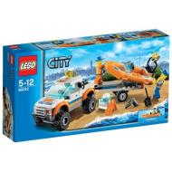 Fuoristrada e gommone di salvataggio - Lego City (60012)