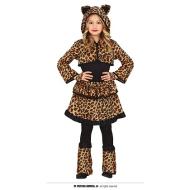 Costume Leopardo Bambina 7-9 Anni (77413)