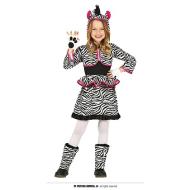 Costume Zebra Bambina 5-6 Anni (77415)