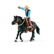 Cavallo da Rodeo con Cowboy (41416)