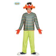 Costume Uomo Ernie Pupazzo Arancione Ingenuo Rompiscatole Taglia L (84420)