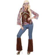 Costume Adulto donna hippy M