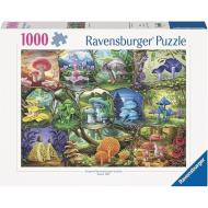 Funghi incantevoli - Puzzle 1000 pezzi - Illustrati (12000424)