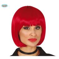 Parrucca Media Melena Rossa In Scatola (4434)