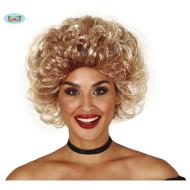 Parrucca Melena Bionda Rock '50 In Scatola (4435)