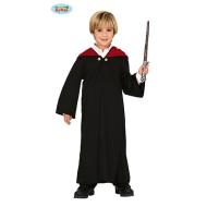 Costume Studente Di Magia Mago Bambino Bambina Taglia 3-4 Anni (83439)