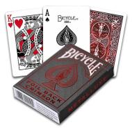 Carte Poker Bicycle Metalluxe Red