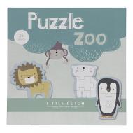 Little Dutch puzzle animali - Zoo 6 pezzi (LD4443)